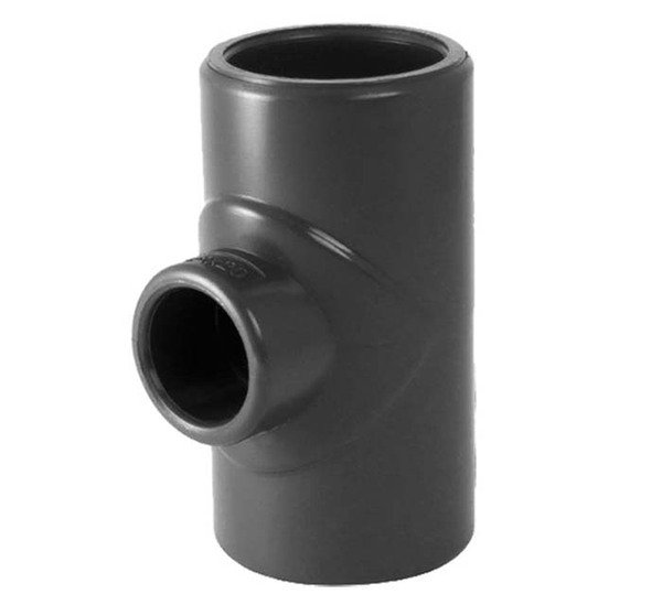 Té réduit PVC pression femelle 90° - Ø 20 / 16 mm
