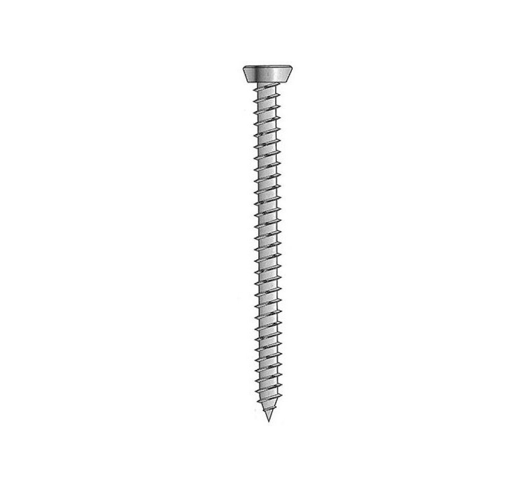 Vis d'ancrage huisserie, tête fraisée, 7.5 mm x 182 mm