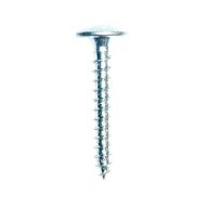 Vis de penture zinguée, 6 mm x 20 mm