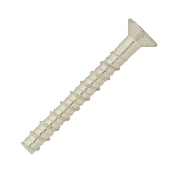 Vignette Vis béton acier zingué tête fraisée 10 mm x 120 mm
