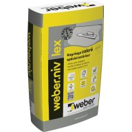 Ragréage extérieur weber niv lex 25kg