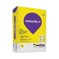 Enduit monocouche weberlite fin, 25 kg