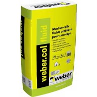Colle à carrelage weber col fluid
