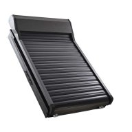 Volet roulant électrique à commande filaire pour fenêtre Roto Designo R4 et R7 - 114 cm x 118 cm