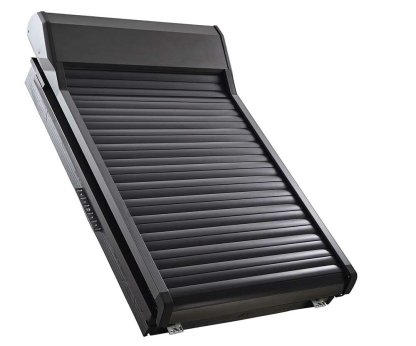 Vignette Volet roulant électrique à commande filaire pour fenêtre Roto Designo R4 et R7 - 114 cm x 118 cm
